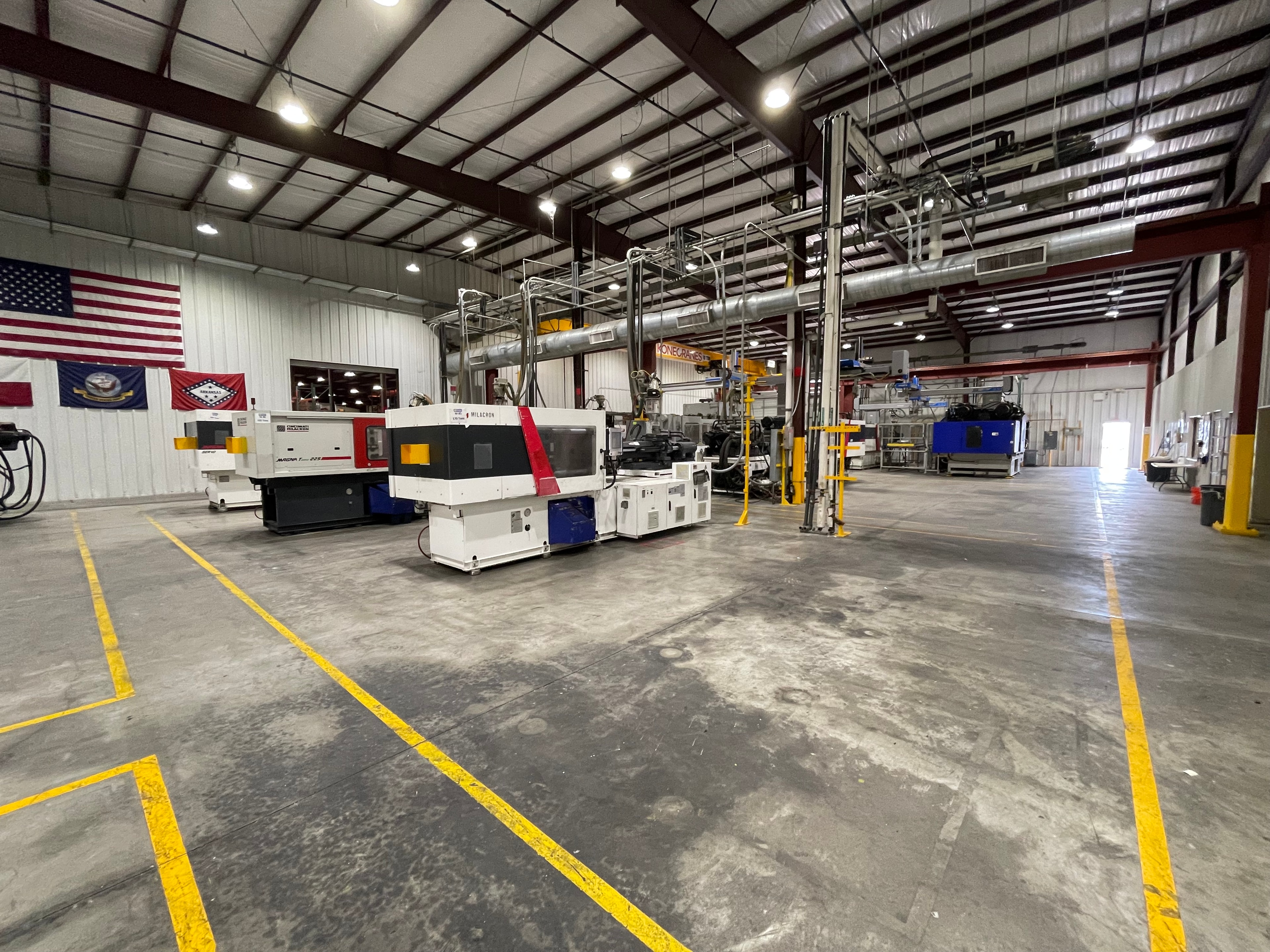 Warehouse steel structure